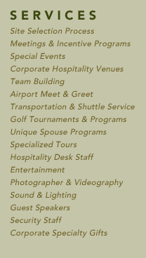 Monterey CA Meeting Planner